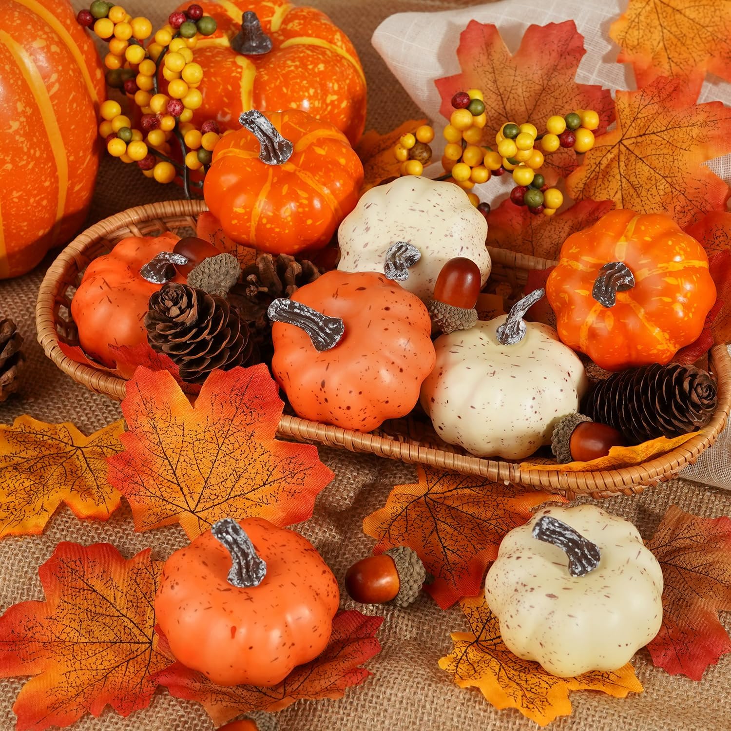 Artificial Fall Harvest Decorations